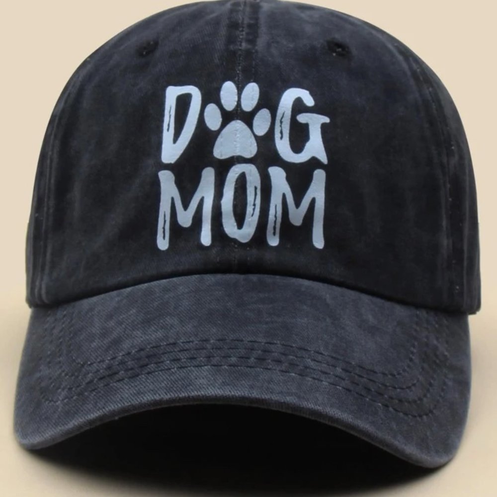 NEW Dog Mom Baseball Cap Adjustable - Picture 2 of 3